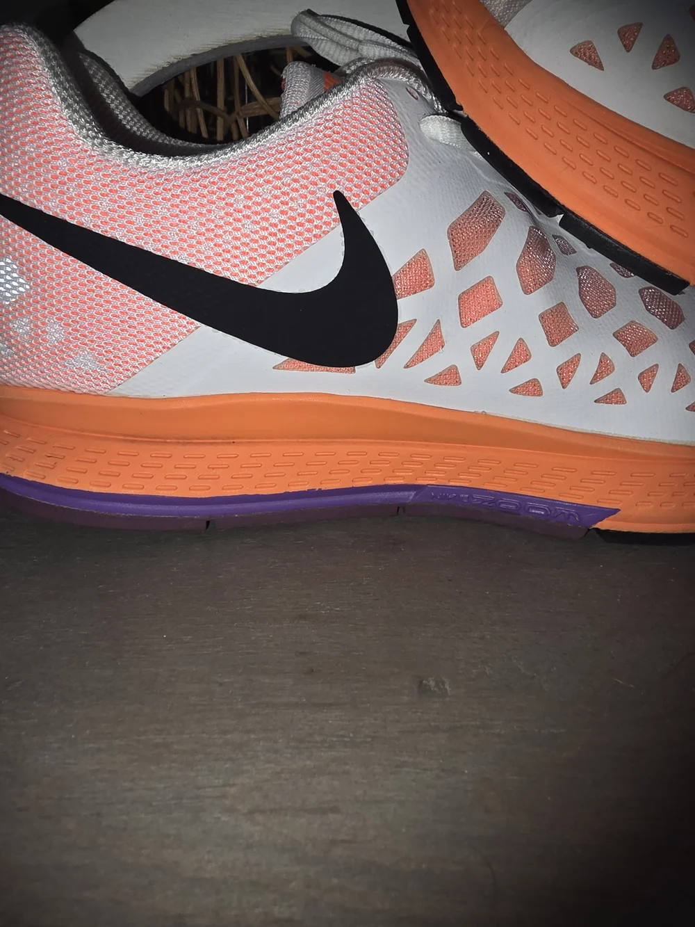 Nike Women’s Purple And Orange Running Shoes